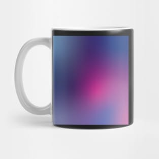 Cool Blue Purple and Pink Gradient Mug